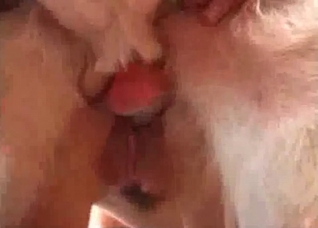 Big ass chick fucked by a hot animal