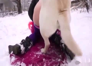 Fucking in the snow