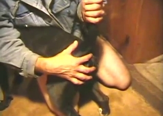 Kinky dude about to fuck his own pet