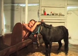 Extremely hot sex with amateur zoophiles
