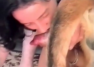 Amateur zoophile's hottest sex