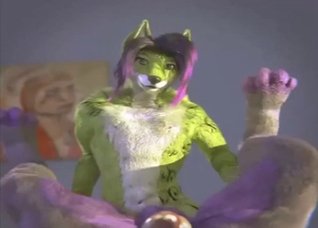 Furry porn movie showing a bunch of sexy beasts
